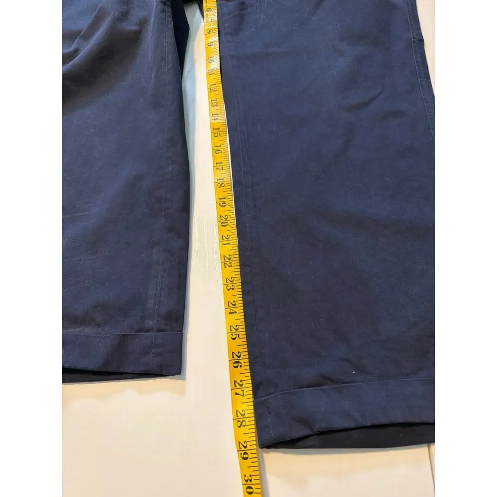 Men’s 40R Faconnable Navy dress pants